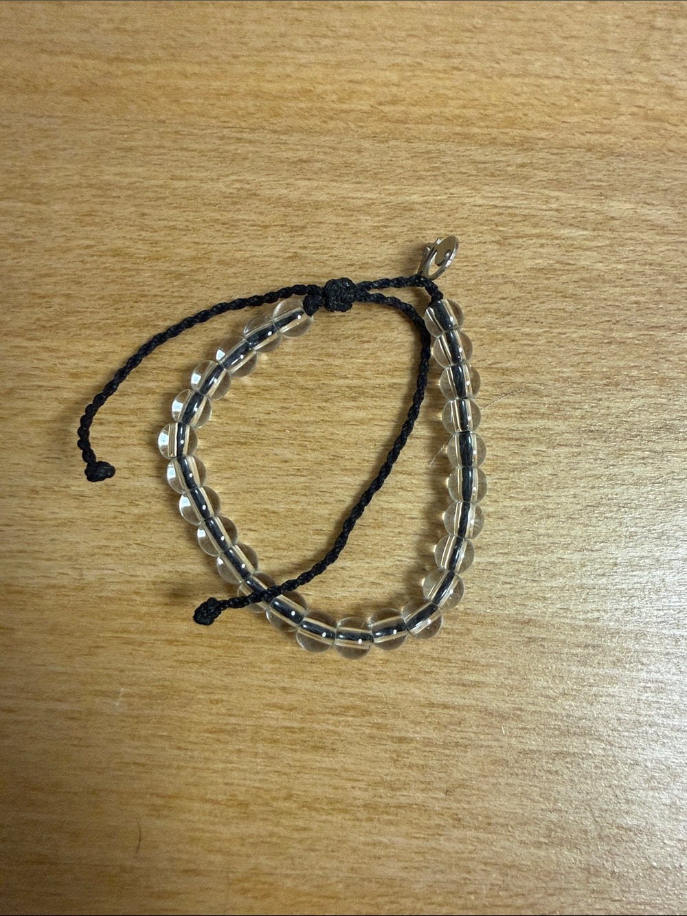4Ocean clear beaded rope bracelet